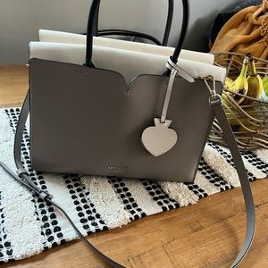 Kate spade two tone hand bag or crossbody style